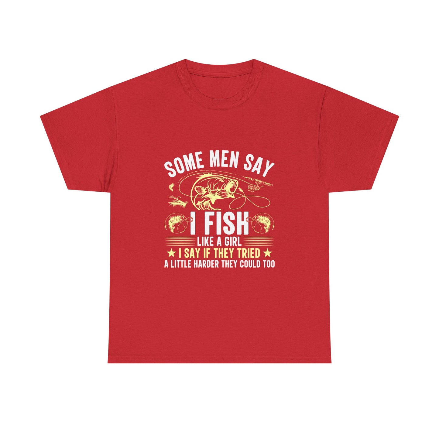 I Fish Like A Girl Fishing T-Shirt – Funny Women's Angler Tee