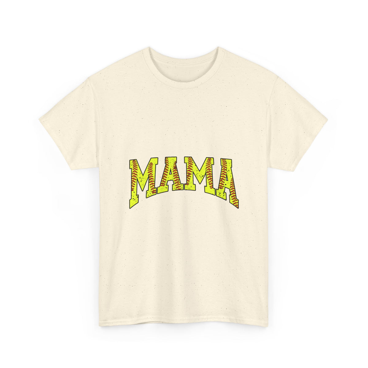 Mama Yellow Tiger Stripe Graphic Tee