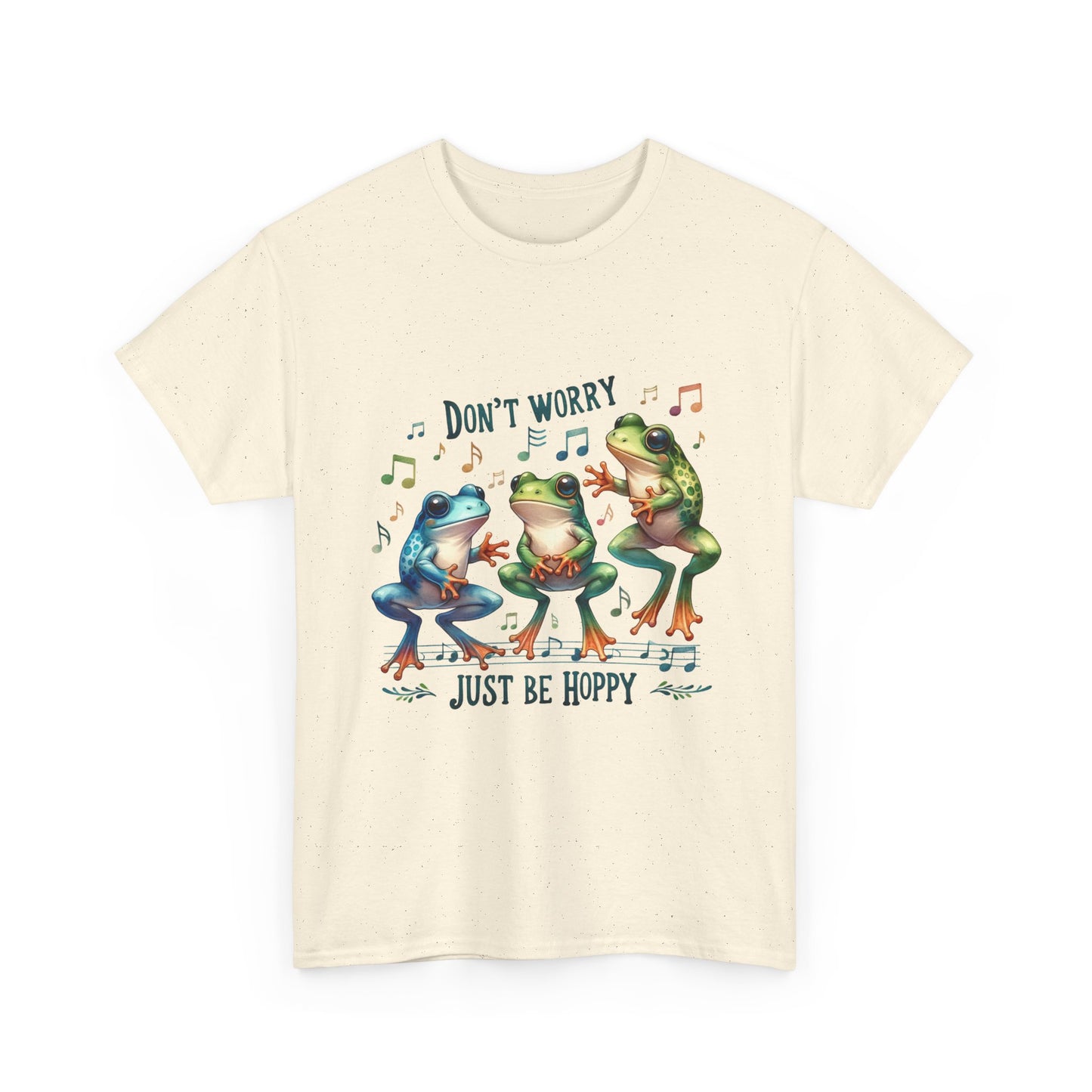 Don't Worry, Just Be Hoppy Frog T-Shirt