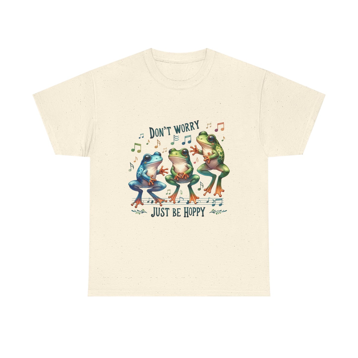 Don't Worry, Just Be Hoppy Frog T-Shirt