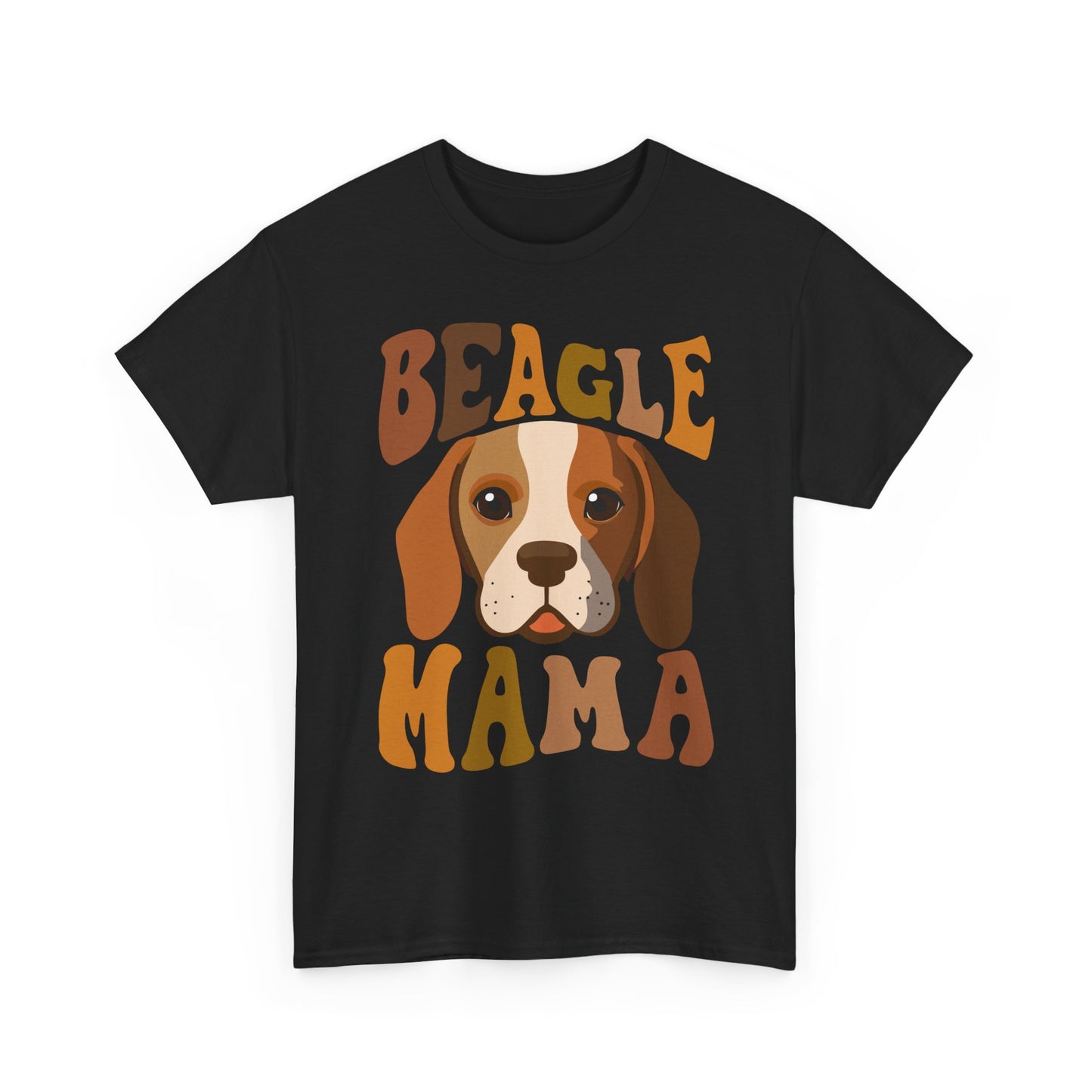 Beagle Mama T-Shirt — Cute Retro Beagle Mom Tee