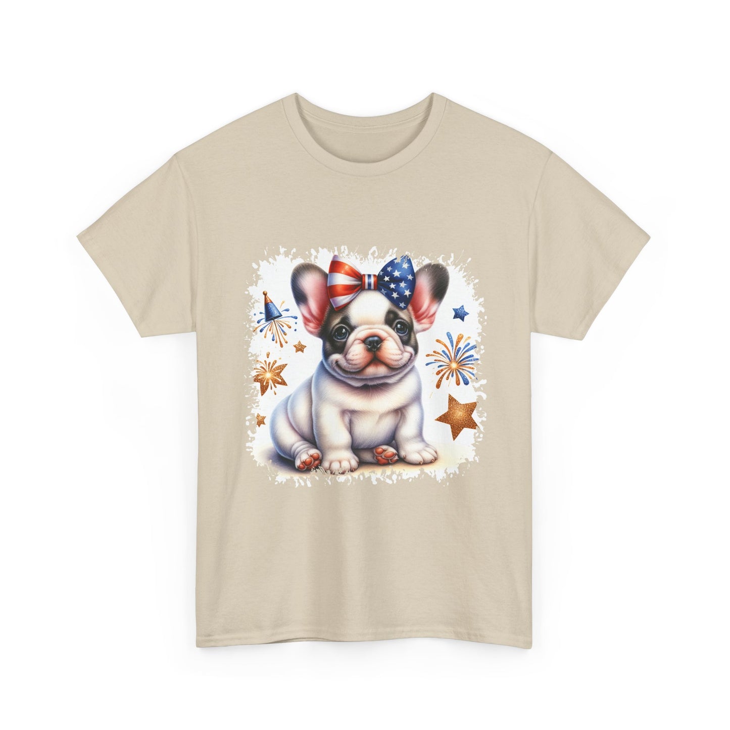 Patriotic French Bulldog Tee