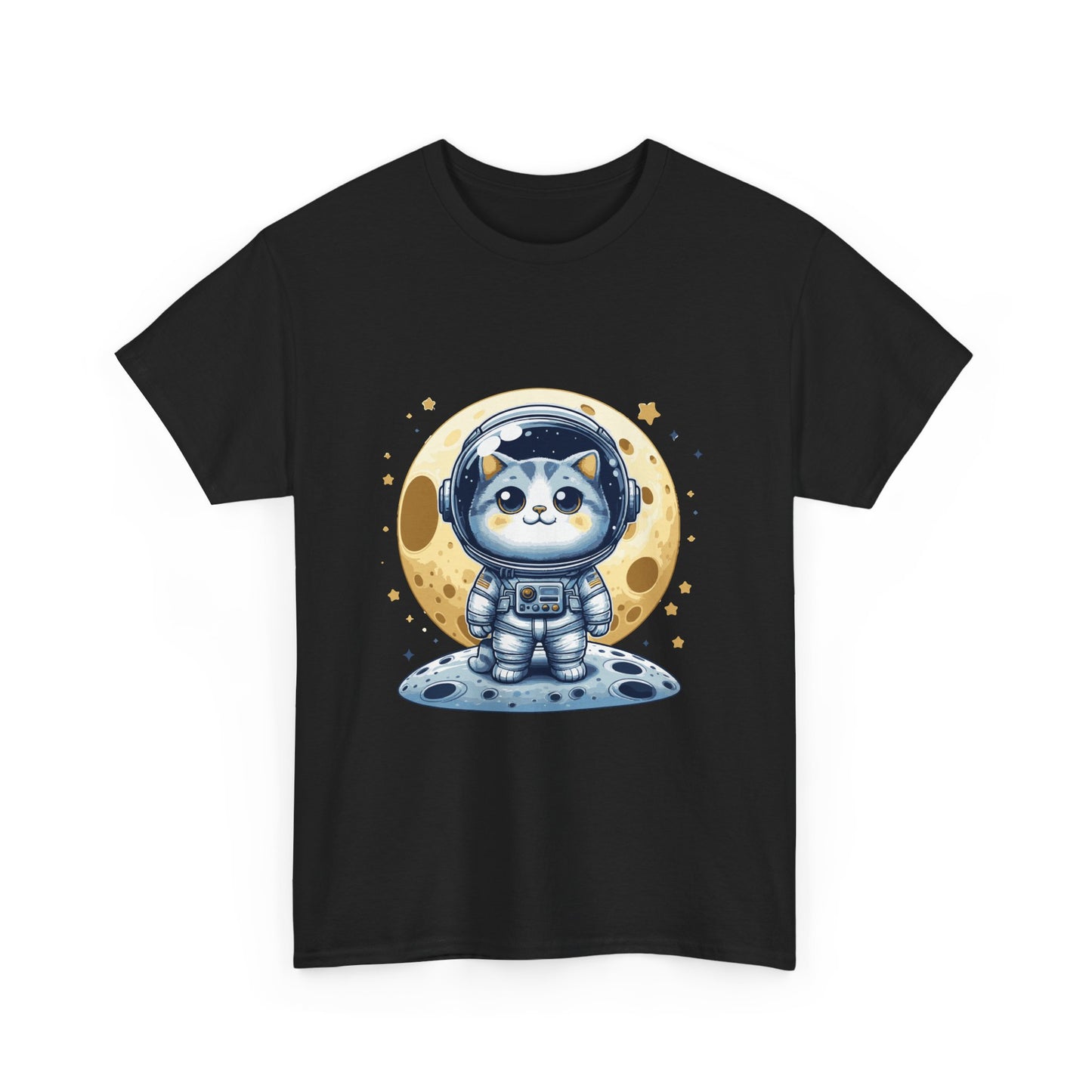 Astronaut Cat T-Shirt — Cute Space Cat Tee