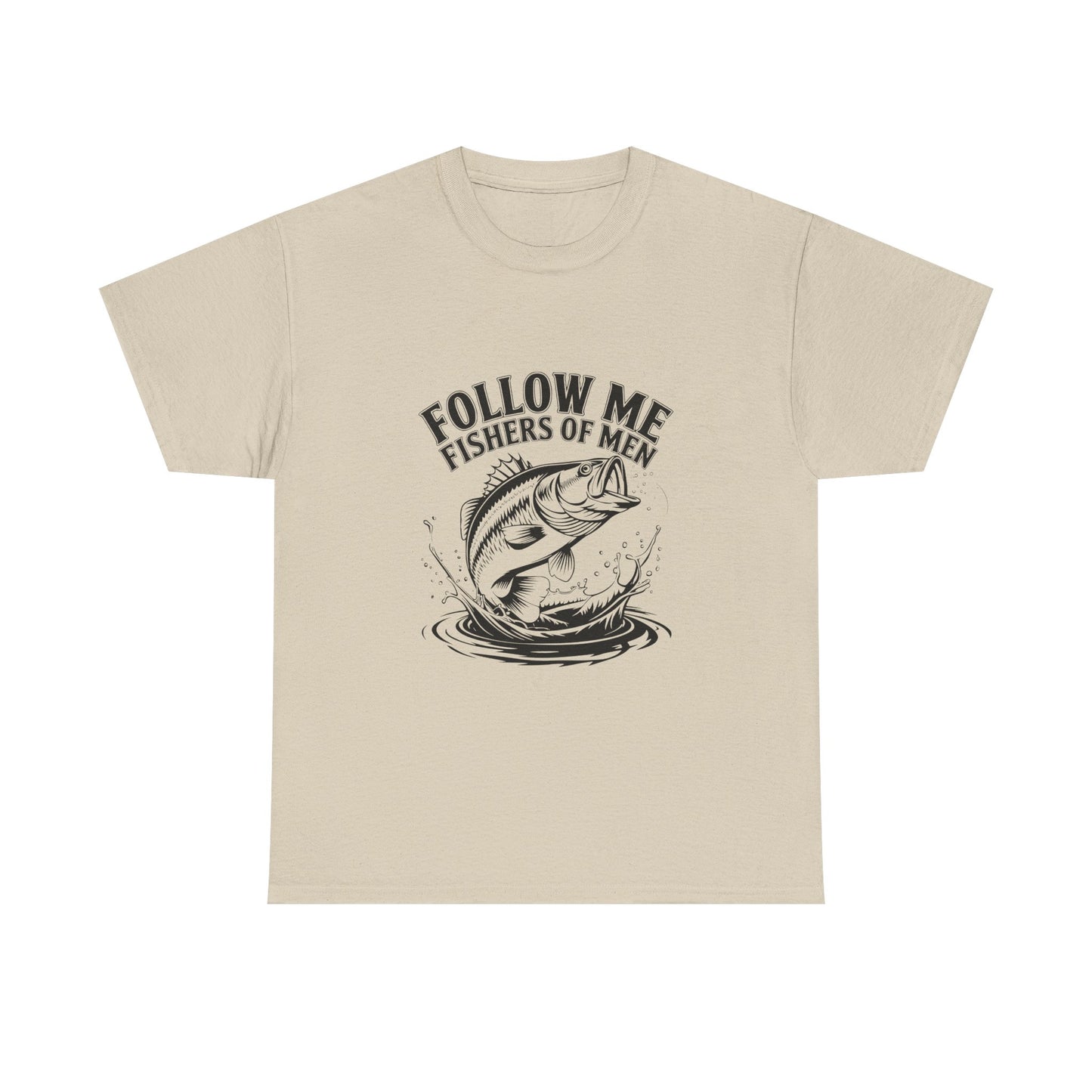 Follow Me Fishers of Men T-Shirt – Christian Fishing Graphic Tee