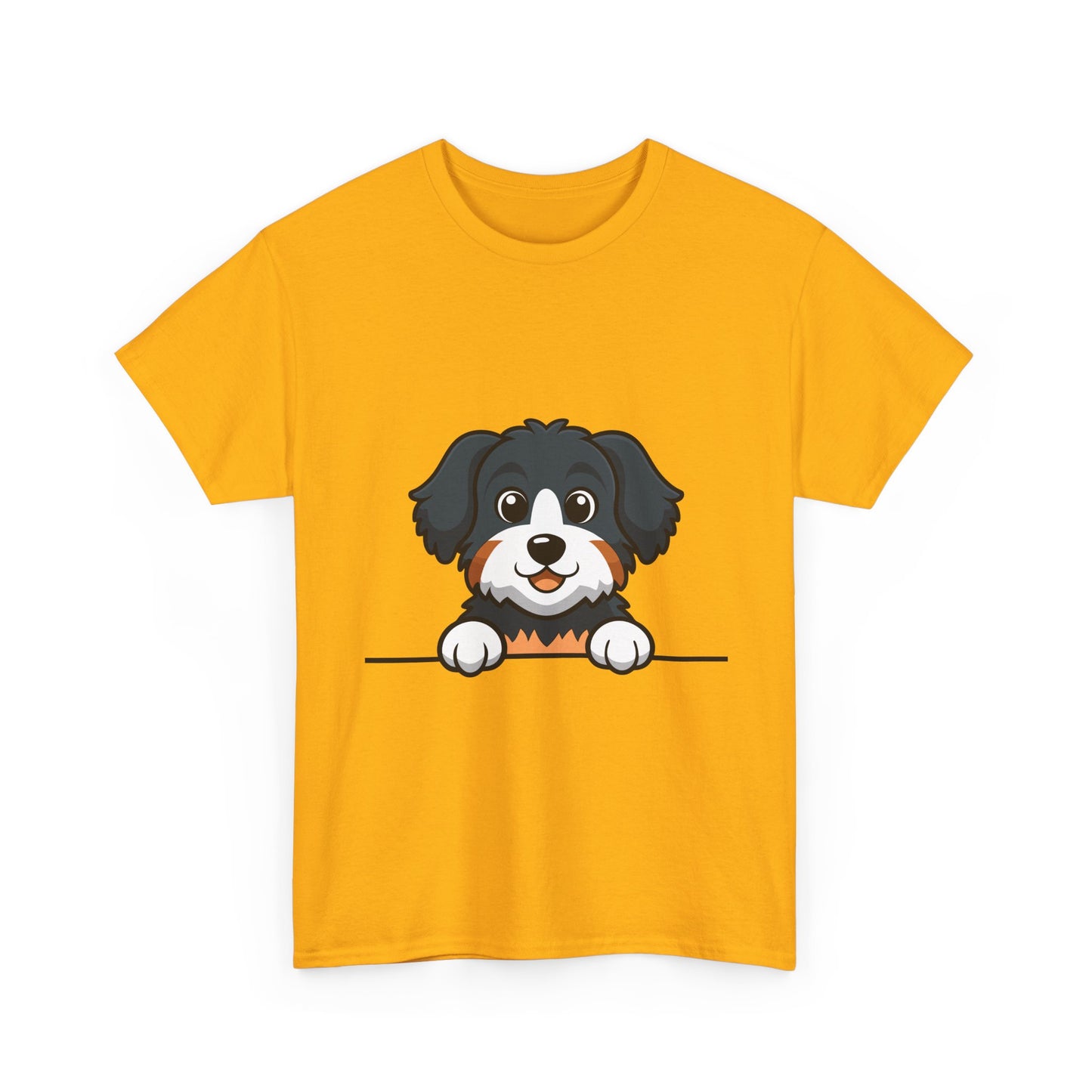 Peekaboo Puppy T-Shirt – Cute Dog Graphic Tee for Dog Lovers