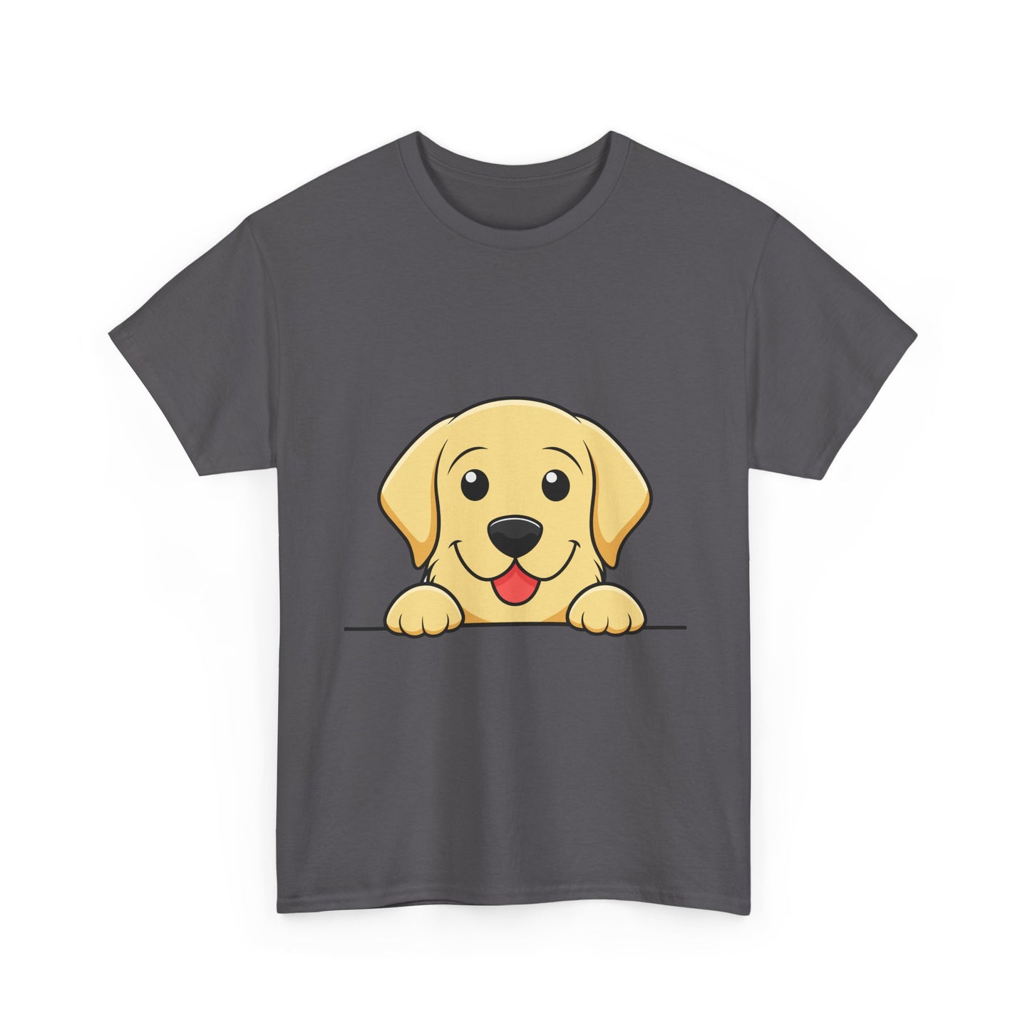Peeking Golden Retriever Tee