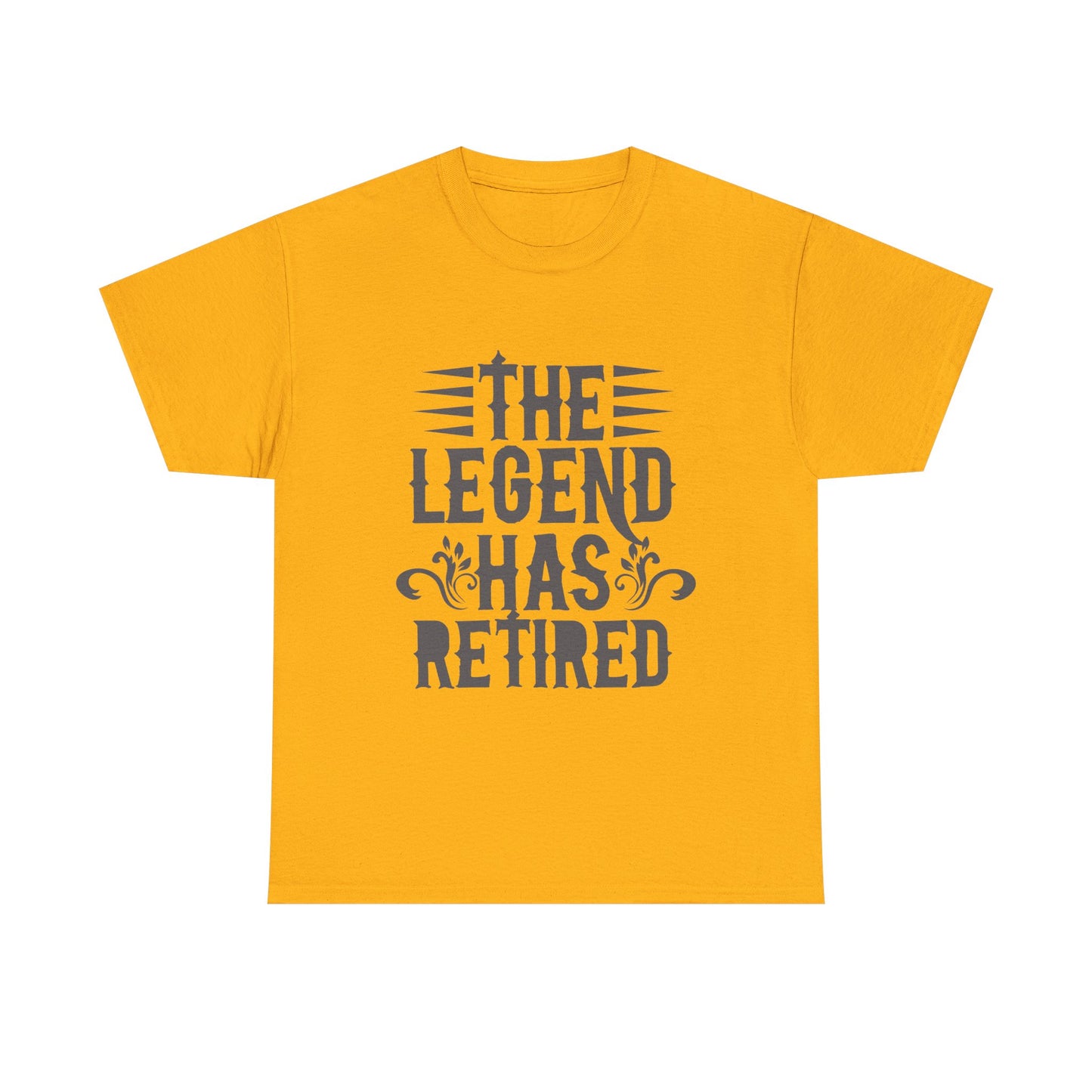 Retirement Tee - "The Legend Has Retired" Funny Retirement T-Shirt