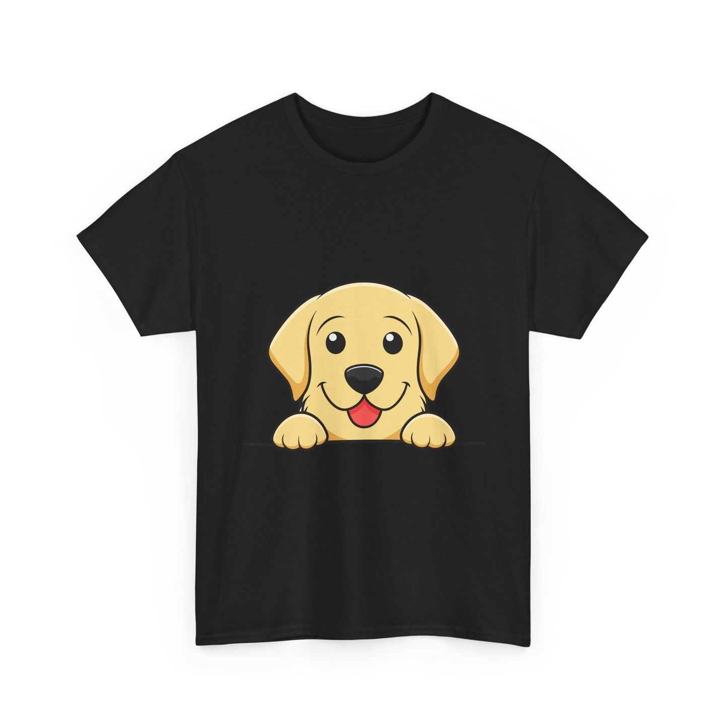 Peeking Golden Retriever Tee