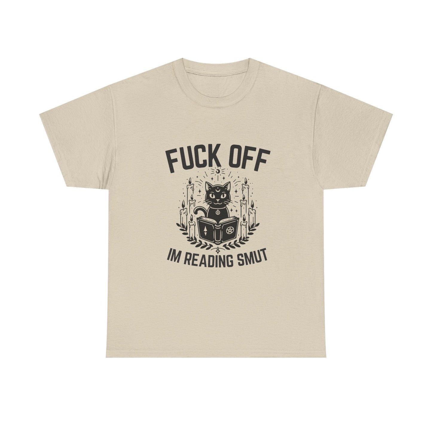 “Fuck Off I’m Reading Smut” Cat Witchbook T-Shirt