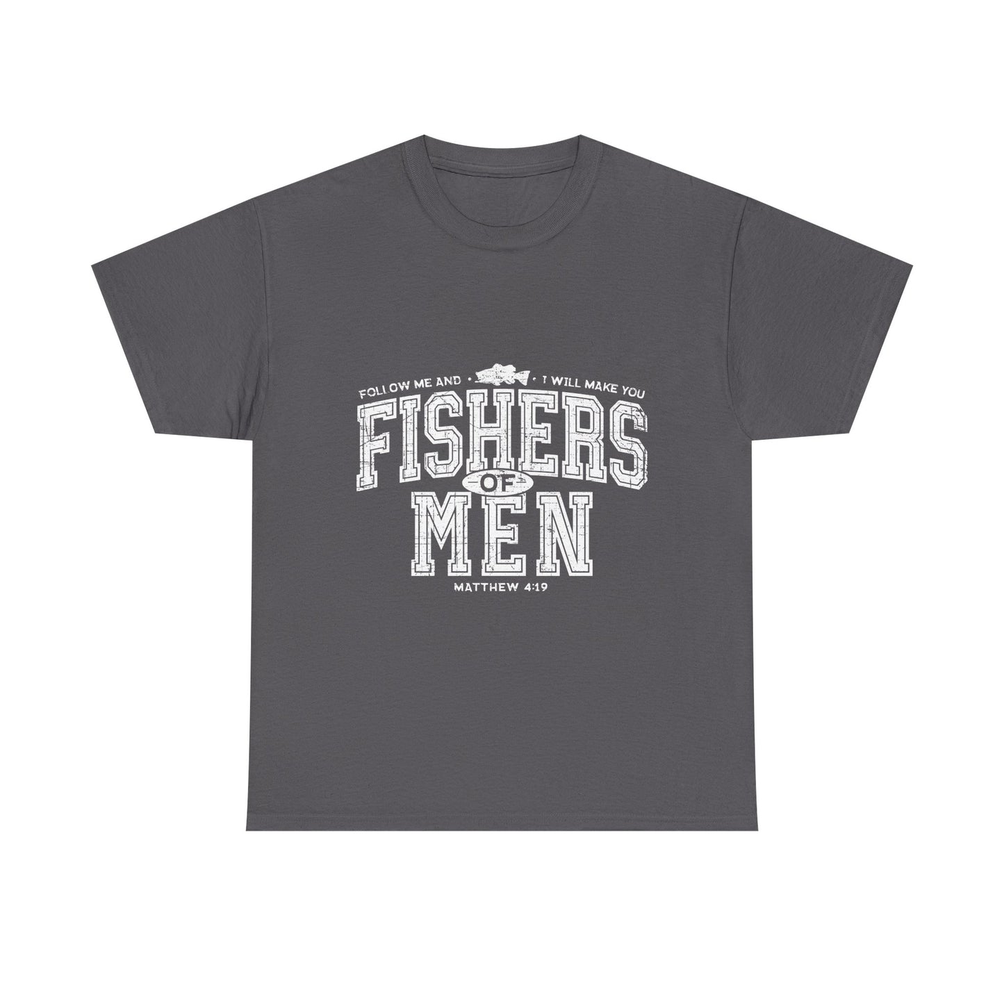 Fishers of Men Tee — Matthew 4:19 Christian Fishing Apparel