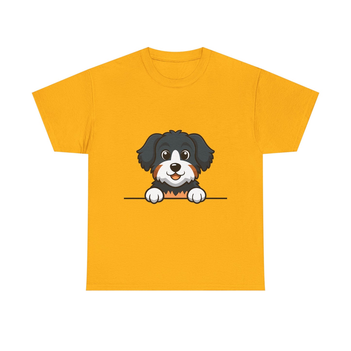 Peekaboo Puppy T-Shirt – Cute Dog Graphic Tee for Dog Lovers