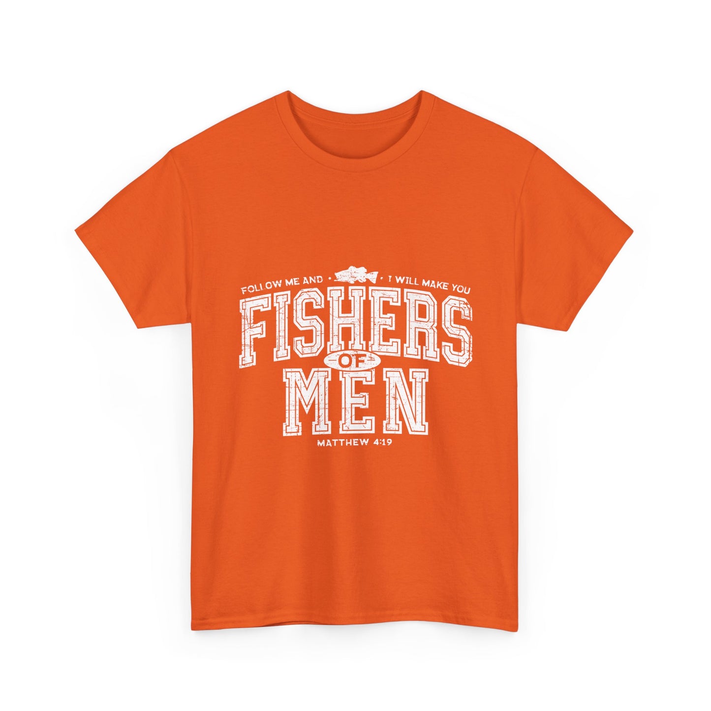 Fishers of Men Tee — Matthew 4:19 Christian Fishing Apparel