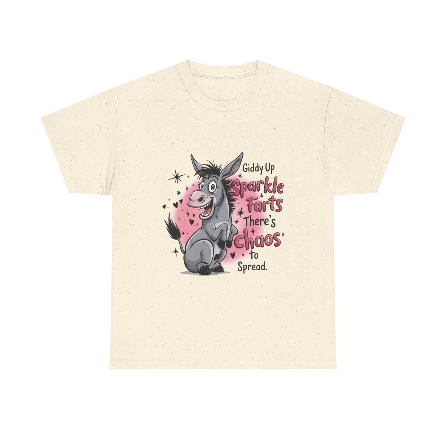 Donkey "Sparkle Farts" T-Shirt — Cute Funny Unicorn Alternative Tee