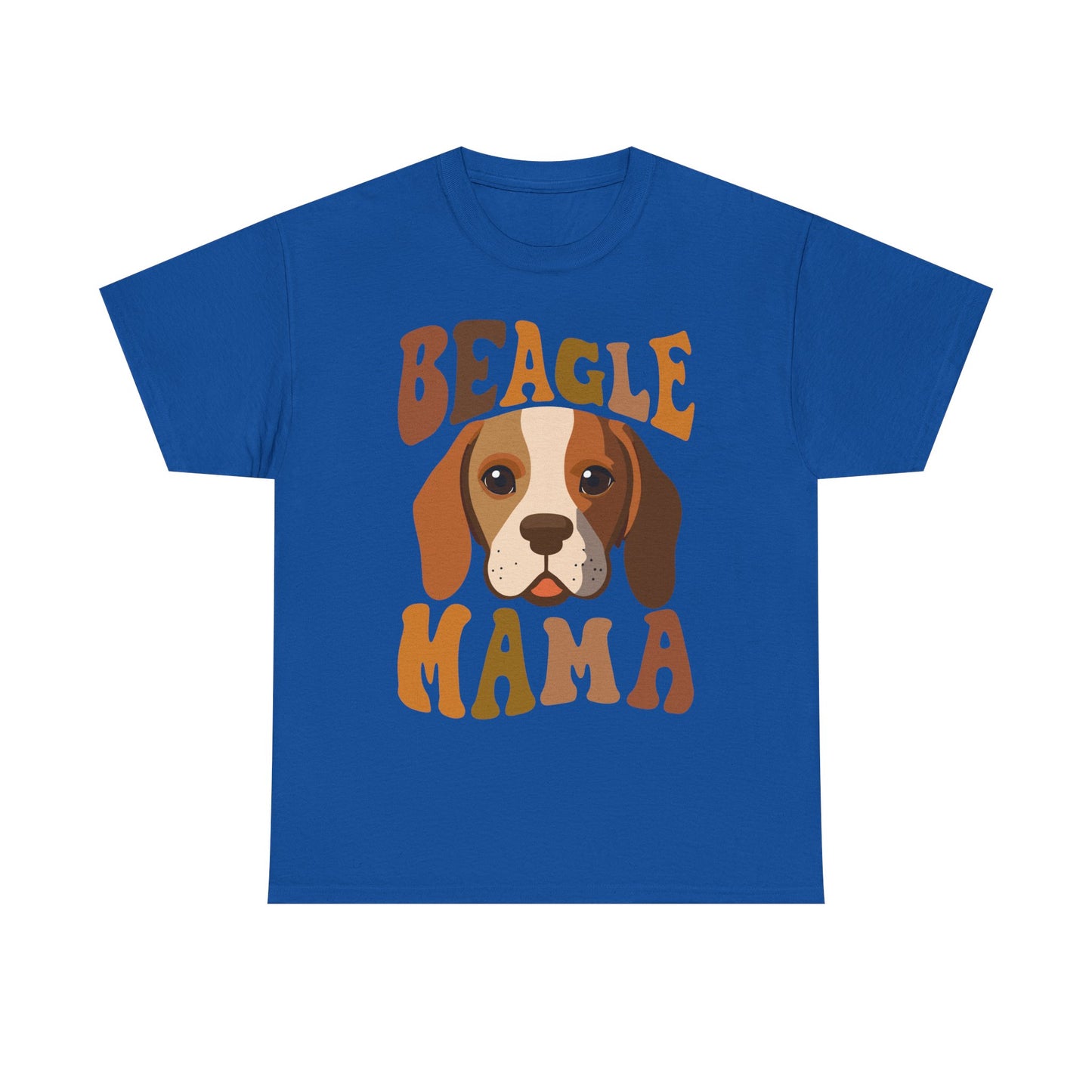 Beagle Mama T-Shirt — Cute Retro Beagle Mom Tee