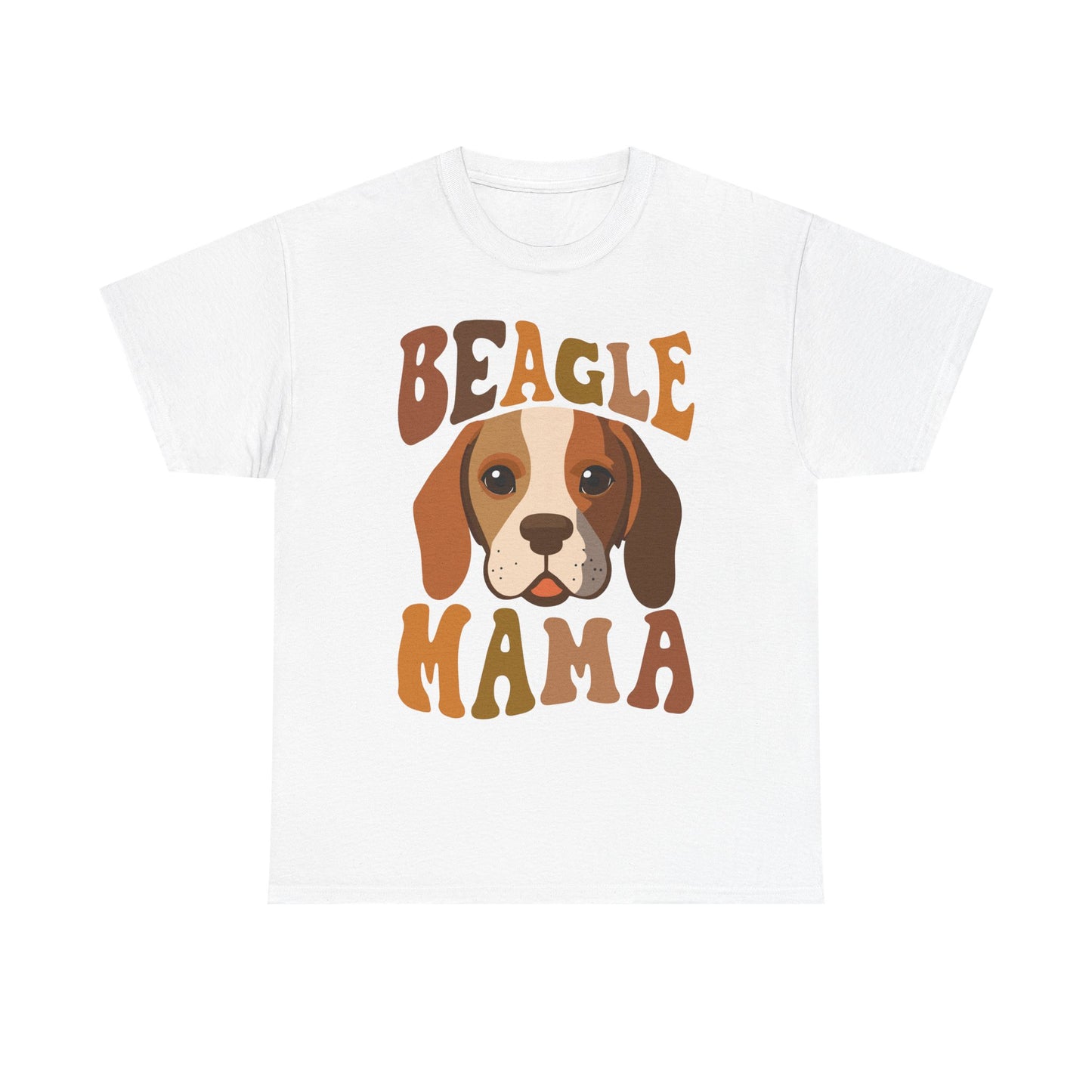 Beagle Mama T-Shirt — Cute Retro Beagle Mom Tee