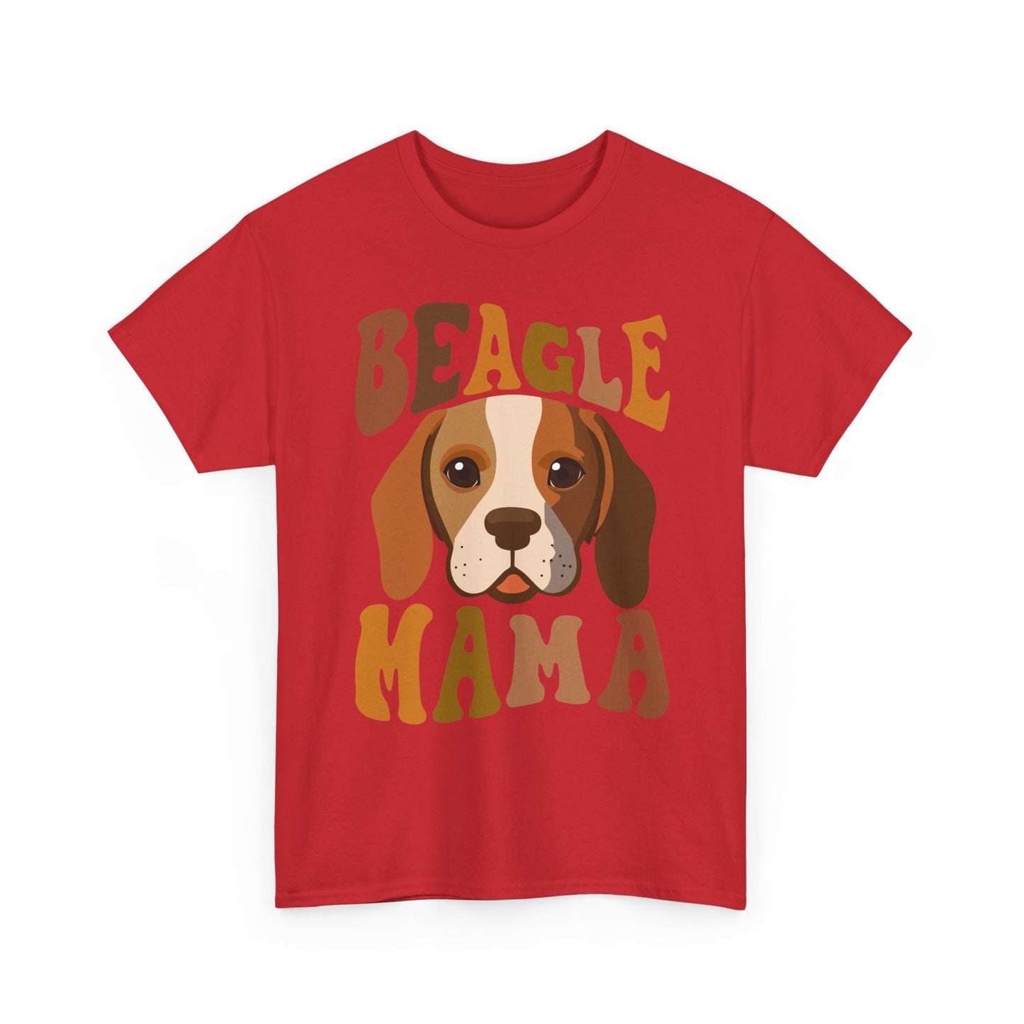 Beagle Mama T-Shirt — Cute Retro Beagle Mom Tee