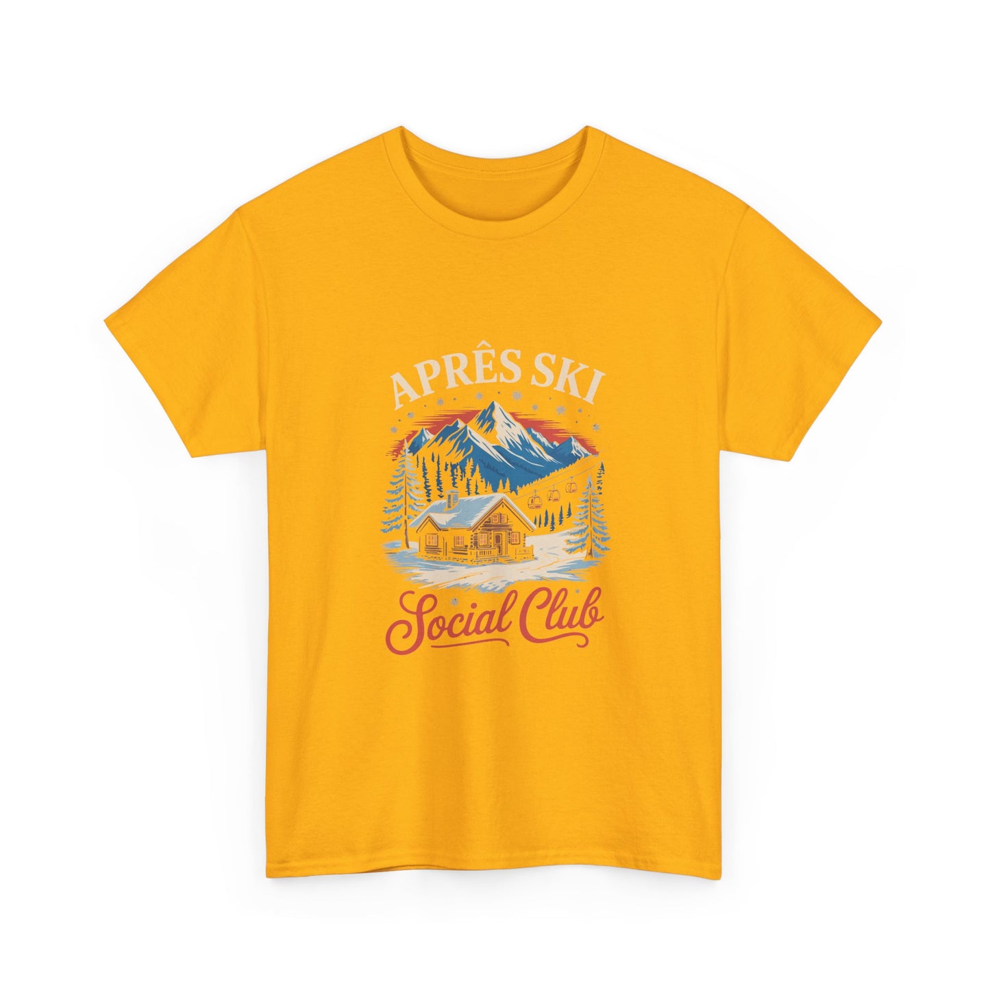 T-Shirt — Apres Ski Social Club Mountain Lodge Graphic Tee
