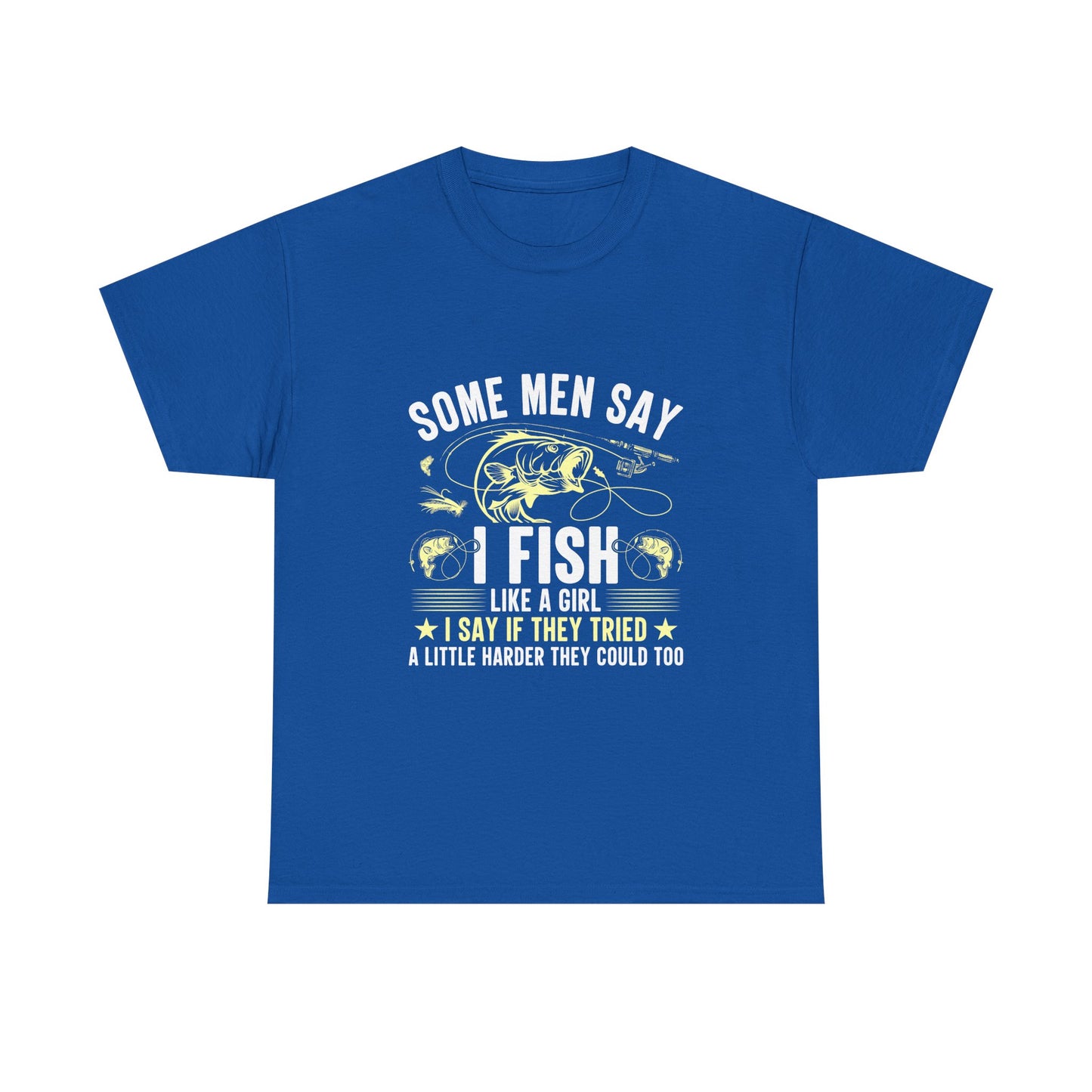 I Fish Like A Girl Fishing T-Shirt – Funny Women's Angler Tee