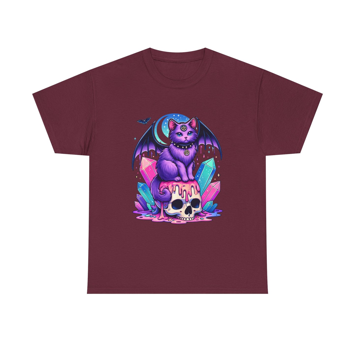 Gothic Crystal Cat T-Shirt