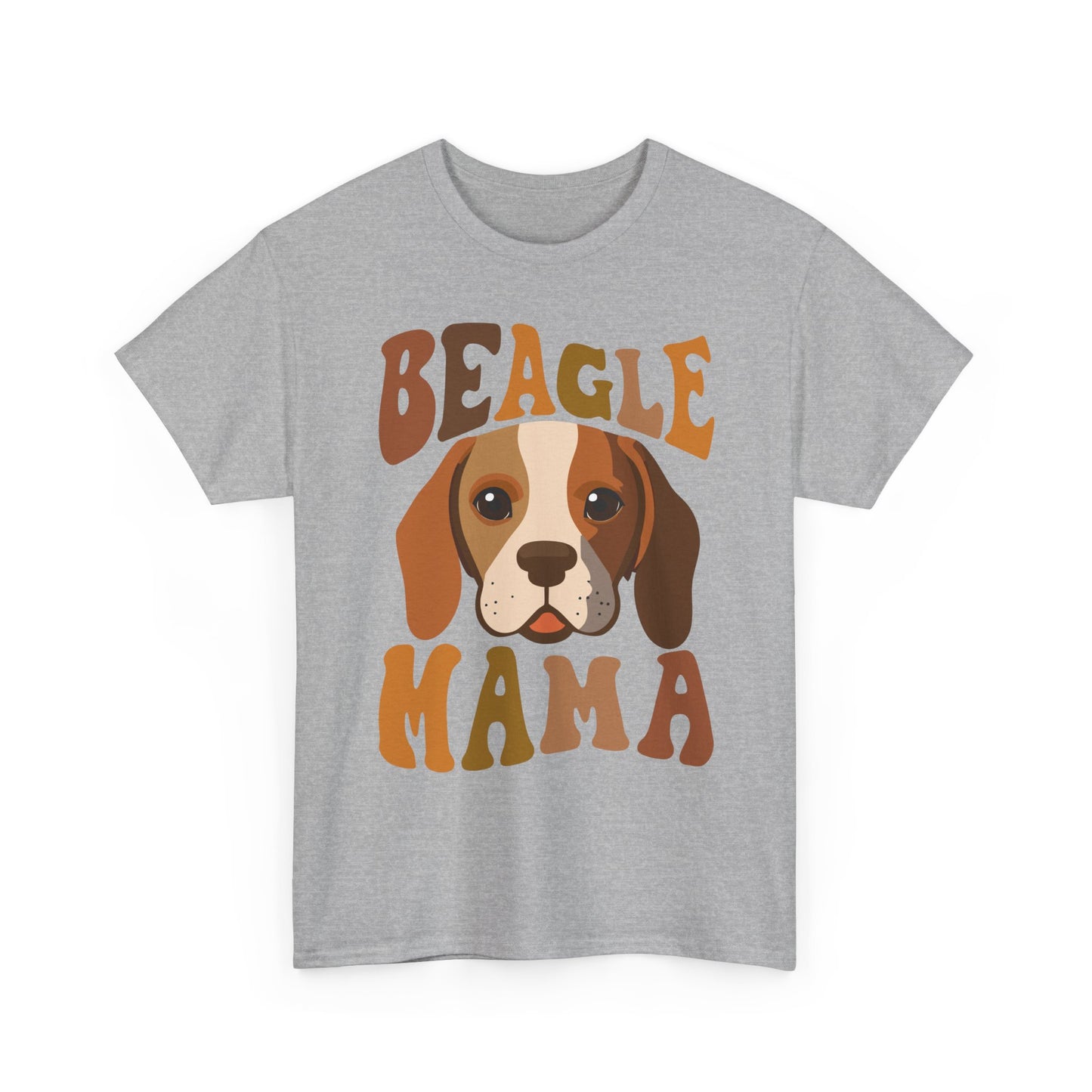 Beagle Mama T-Shirt — Cute Retro Beagle Mom Tee