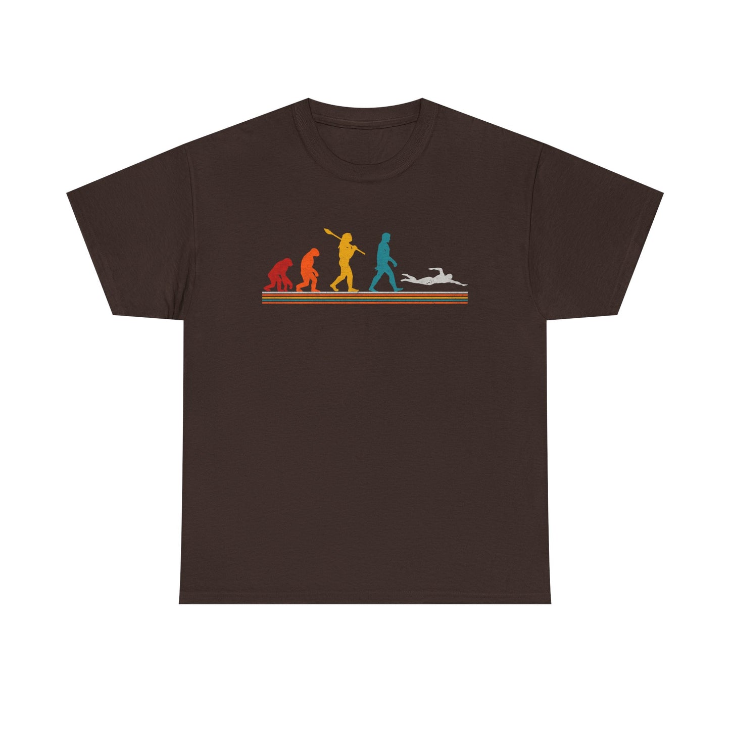 Evolution of Swiming T-Shirt