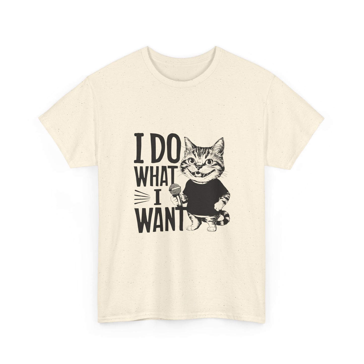I Do What I Want Cat T-Shirt — Funny Sassy Cat Graphic Tee