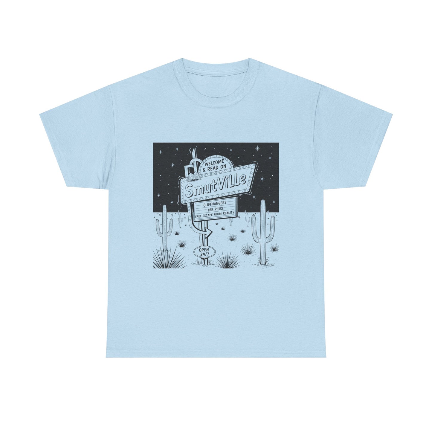T-Shirt — 'Welcome to Snuuville' Vintage Desert Sign Graphic Tee