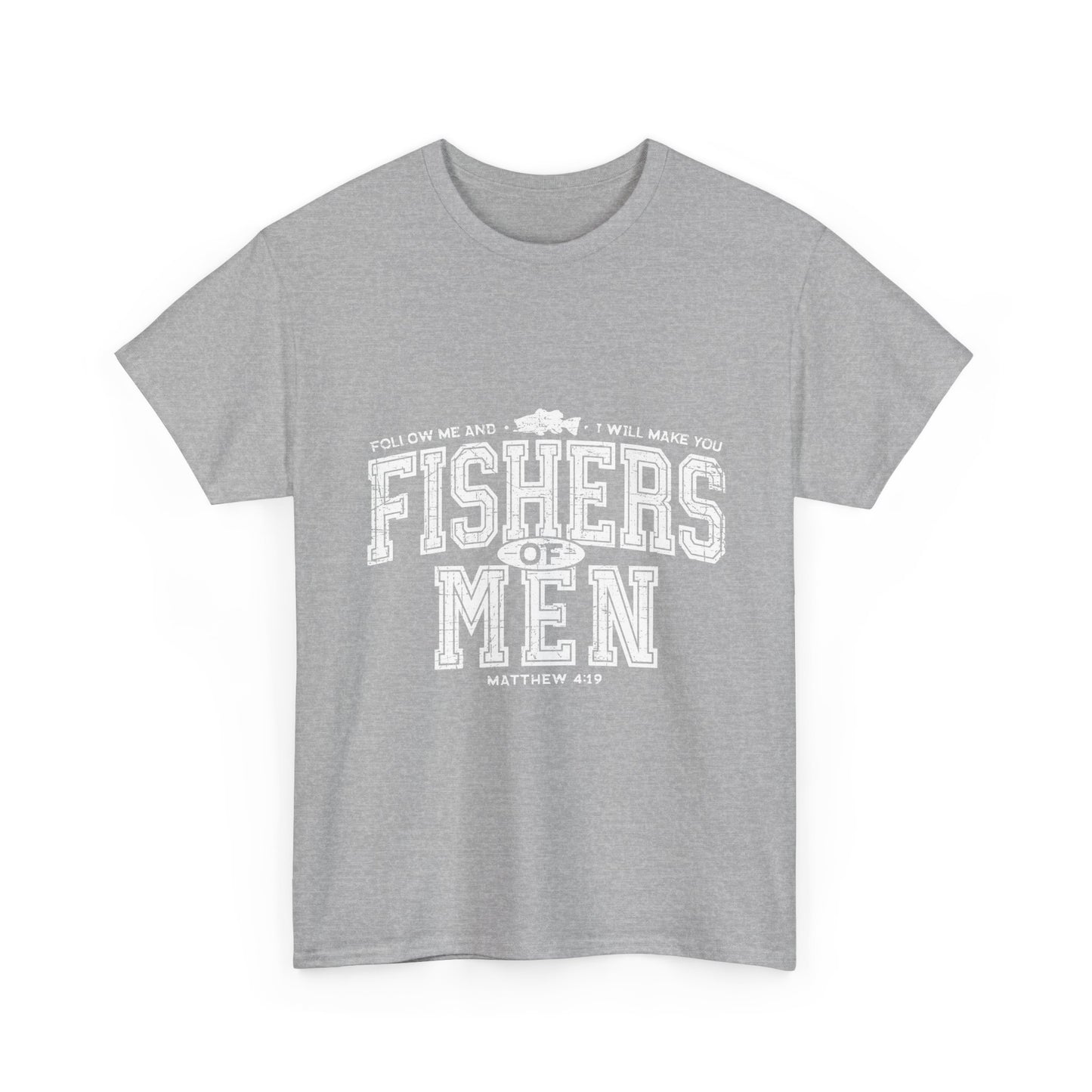 Fishers of Men Tee — Matthew 4:19 Christian Fishing Apparel