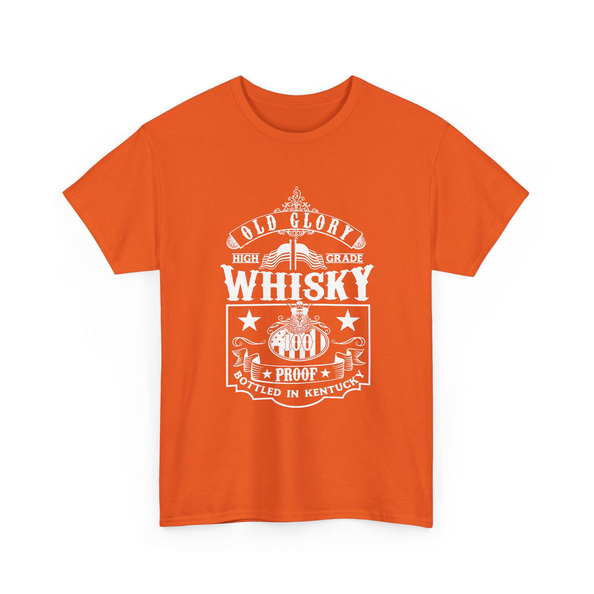 Whisky Distillery Crest T-Shirt — Vintage Bourbon Logo Tee