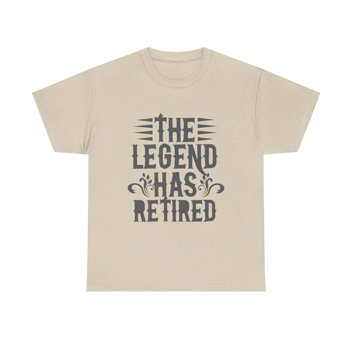 Retirement Tee - "The Legend Has Retired" Funny Retirement T-Shirt