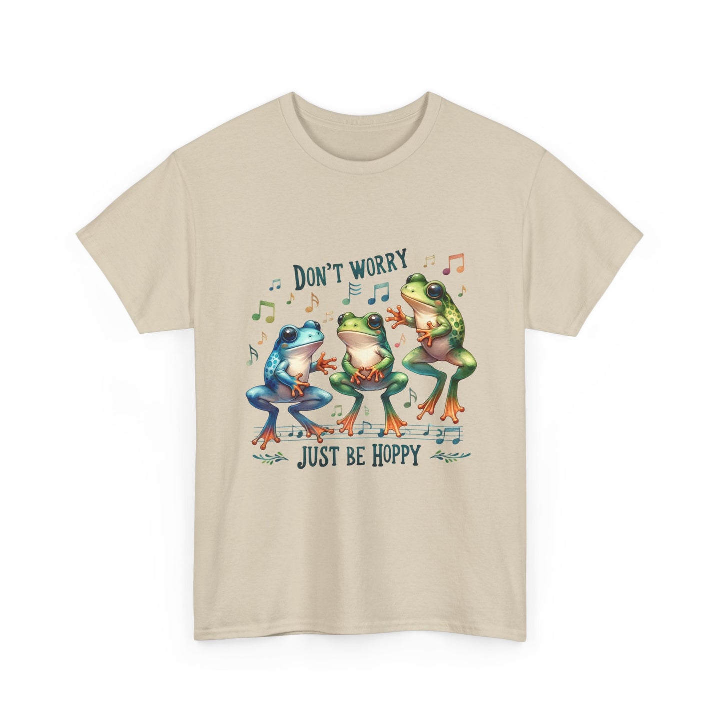 Don't Worry, Just Be Hoppy Frog T-Shirt