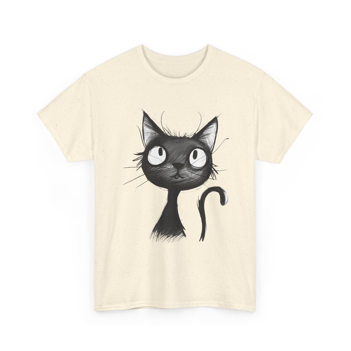 Whimsical Black Cat