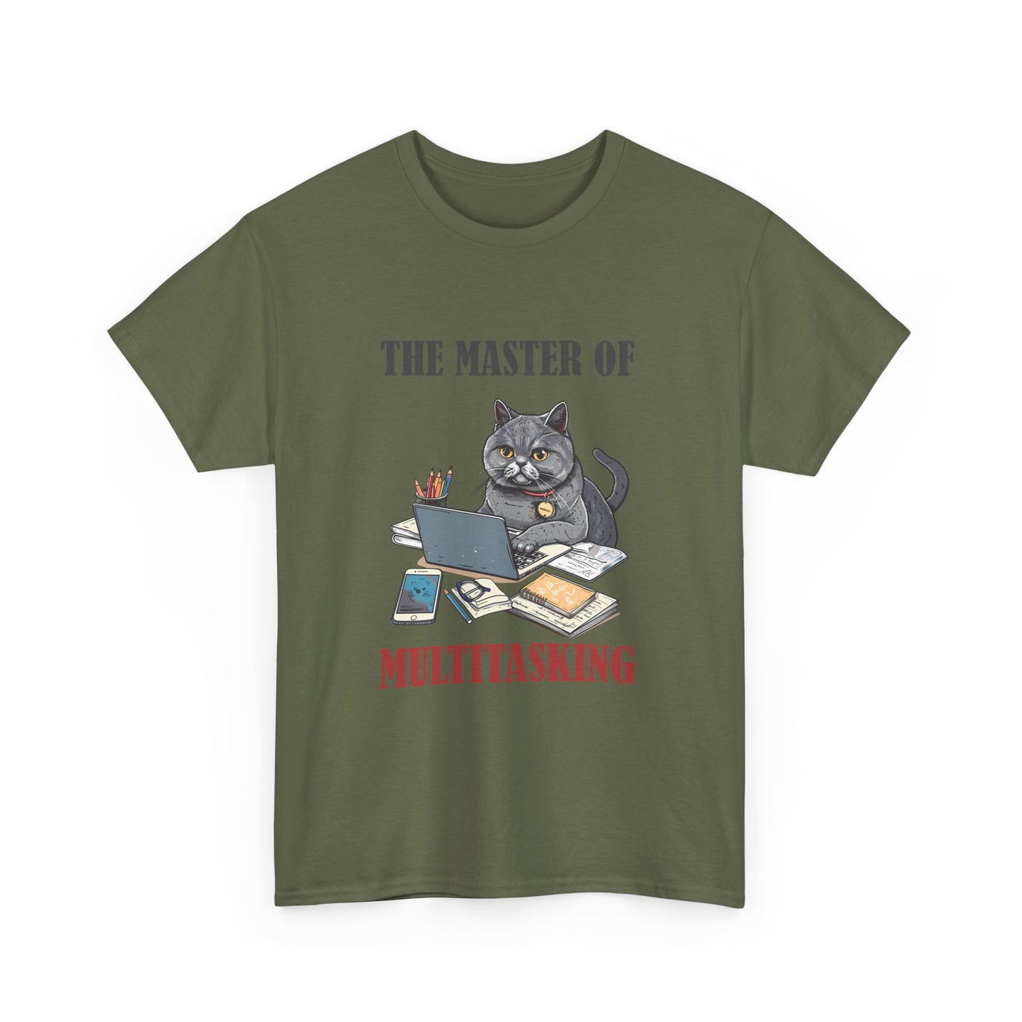 The Master of Multitasking Cat T-Shirt