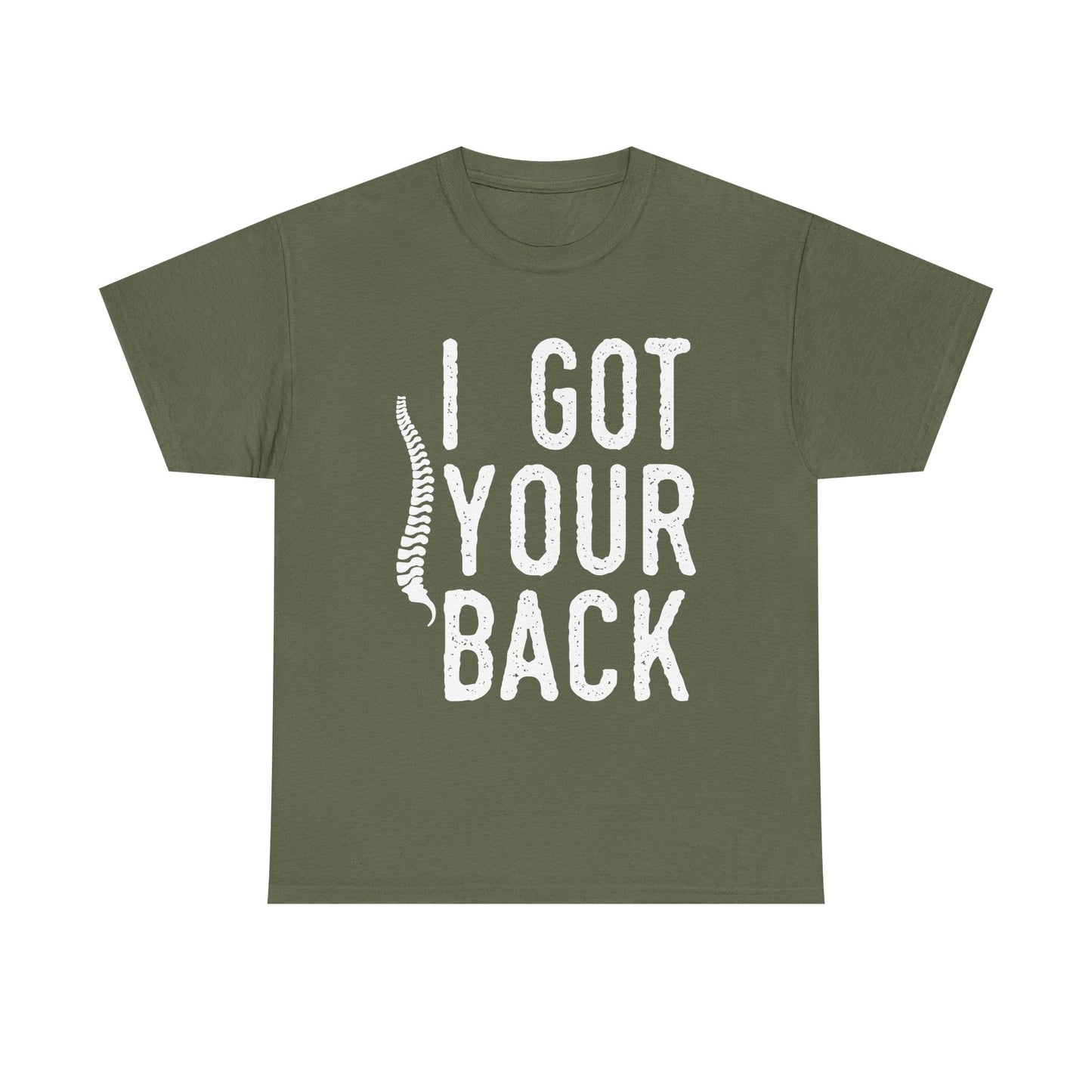 I Got Your Back T-Shirt — Funny Spine Chiropractor Tee