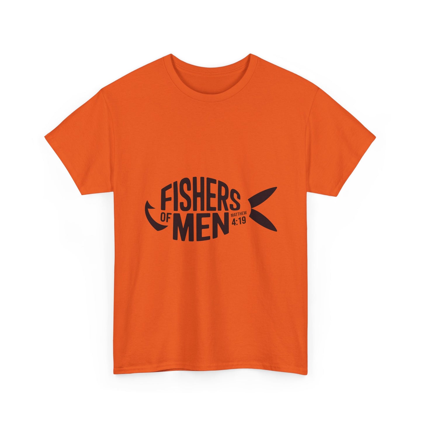 Fishing T-Shirt - "Fishers of Men" Christian Faith Graphic Tee