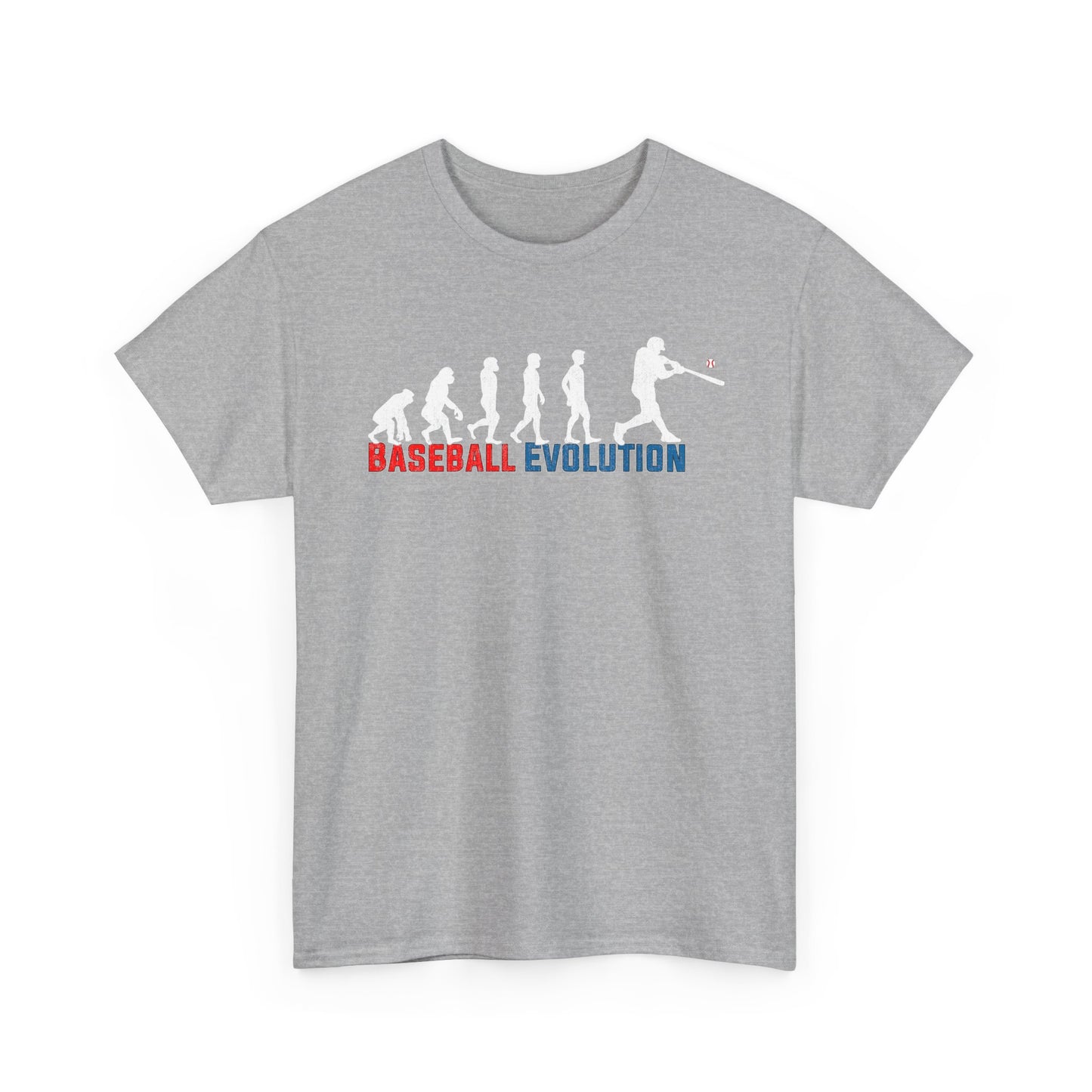 Baseball Evolution T-Shirt — Funny Baseball Player Evolution Graphic Tee