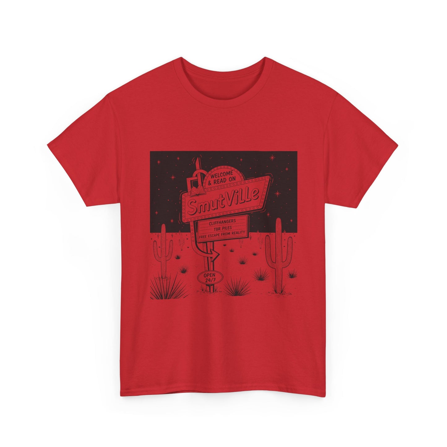 T-Shirt — 'Welcome to Snuuville' Vintage Desert Sign Graphic Tee