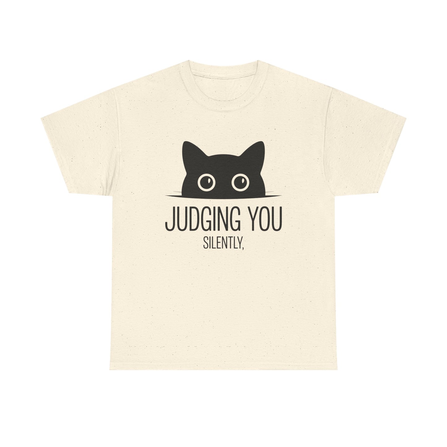Cat "Judging You Silently" T-Shirt
