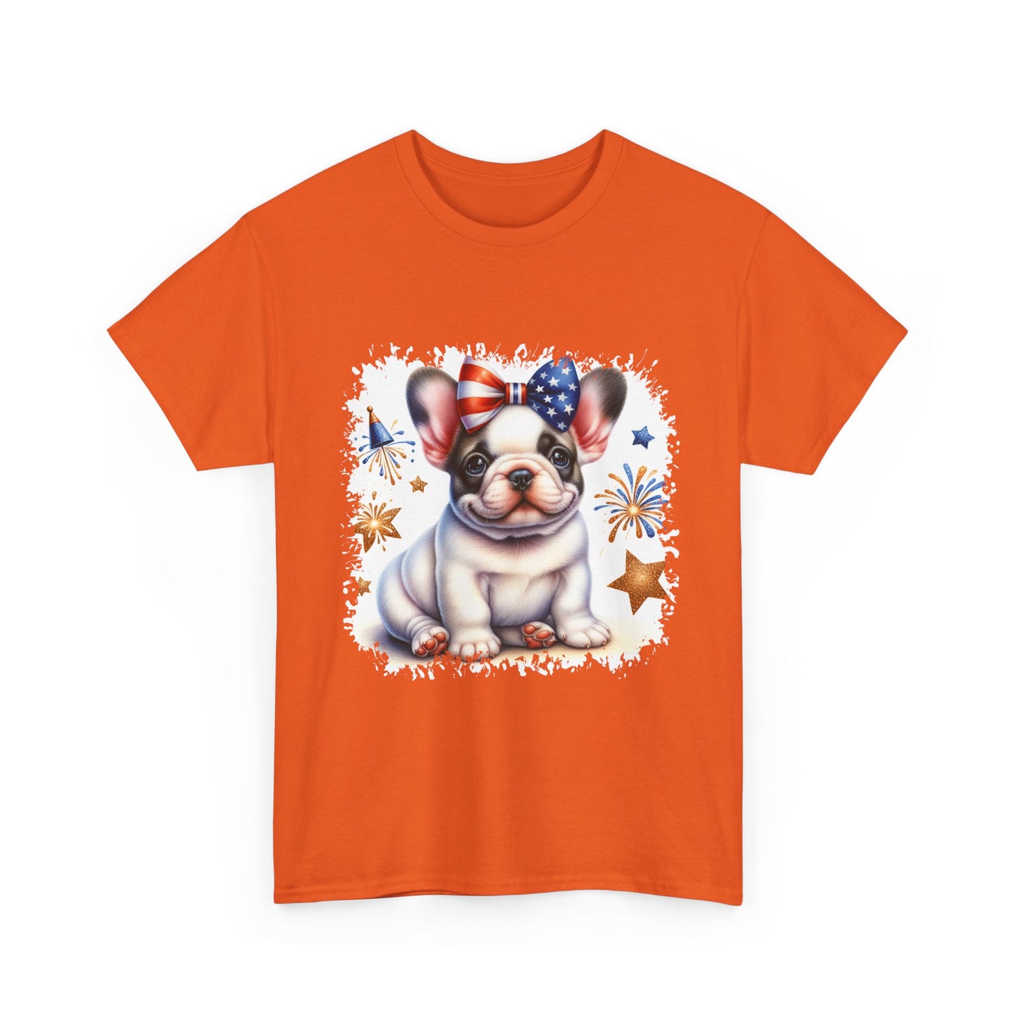 Patriotic French Bulldog Tee