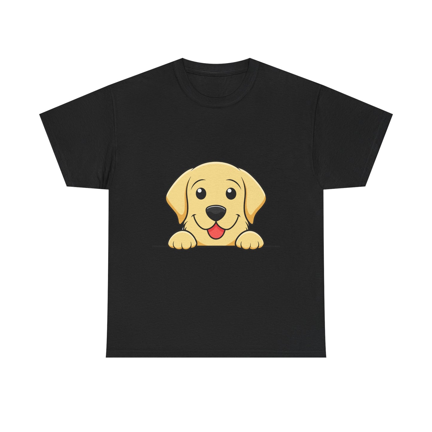 Peeking Golden Retriever Tee