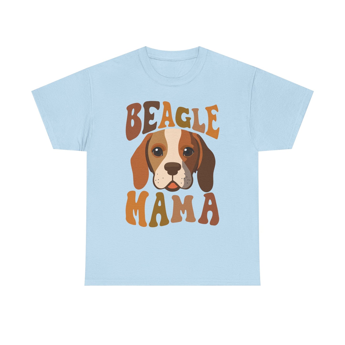 Beagle Mama T-Shirt — Cute Retro Beagle Mom Tee