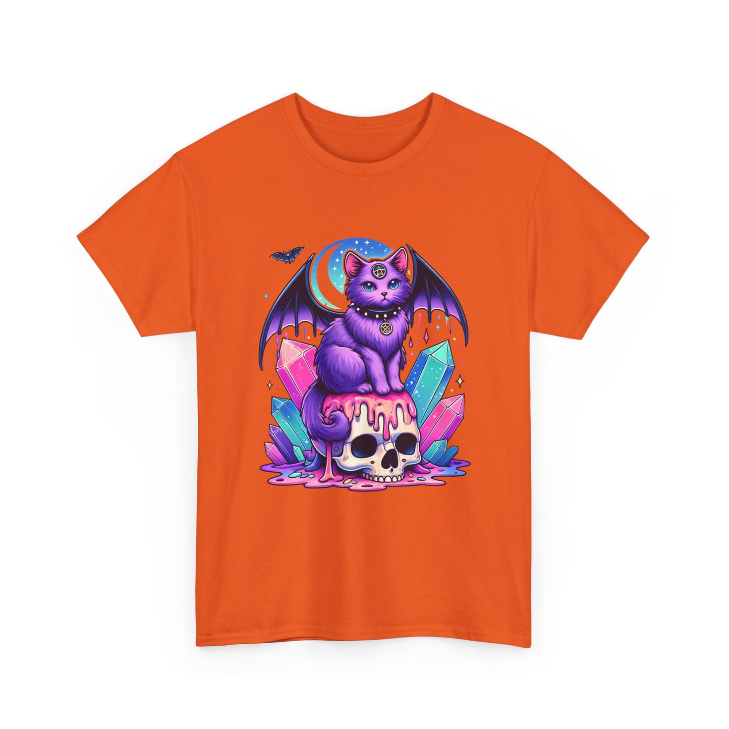 Gothic Crystal Cat T-Shirt