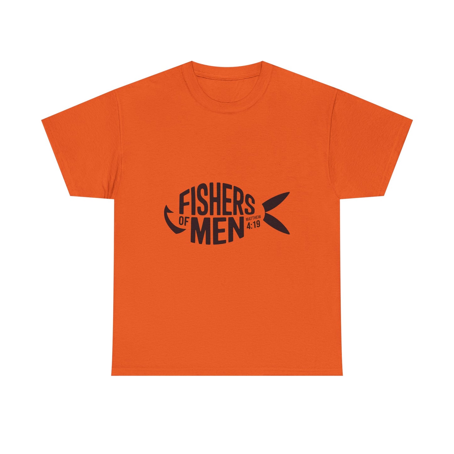 Fishing T-Shirt - "Fishers of Men" Christian Faith Graphic Tee