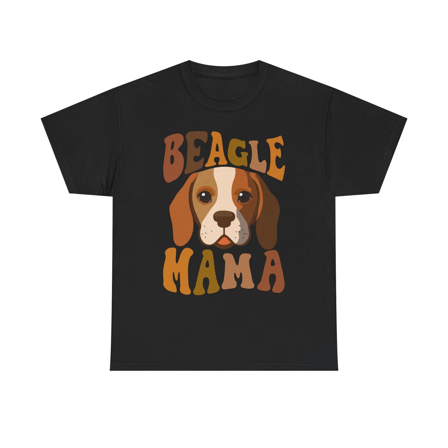 Beagle Mama T-Shirt — Cute Retro Beagle Mom Tee