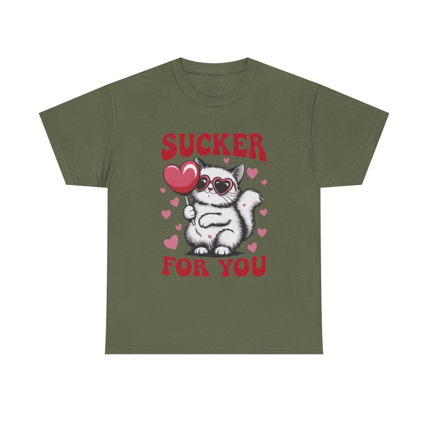 Sucker For You Cat T-Shirt