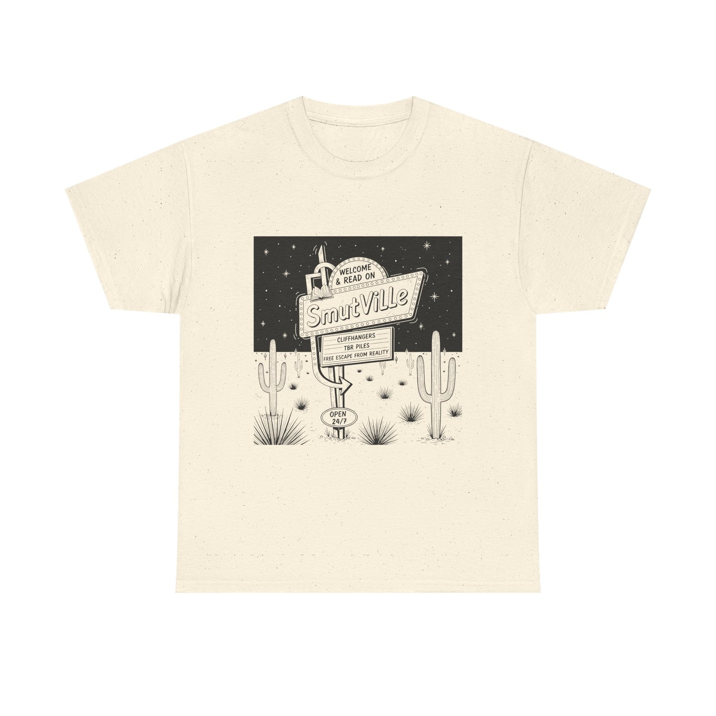 T-Shirt — 'Welcome to Snuuville' Vintage Desert Sign Graphic Tee