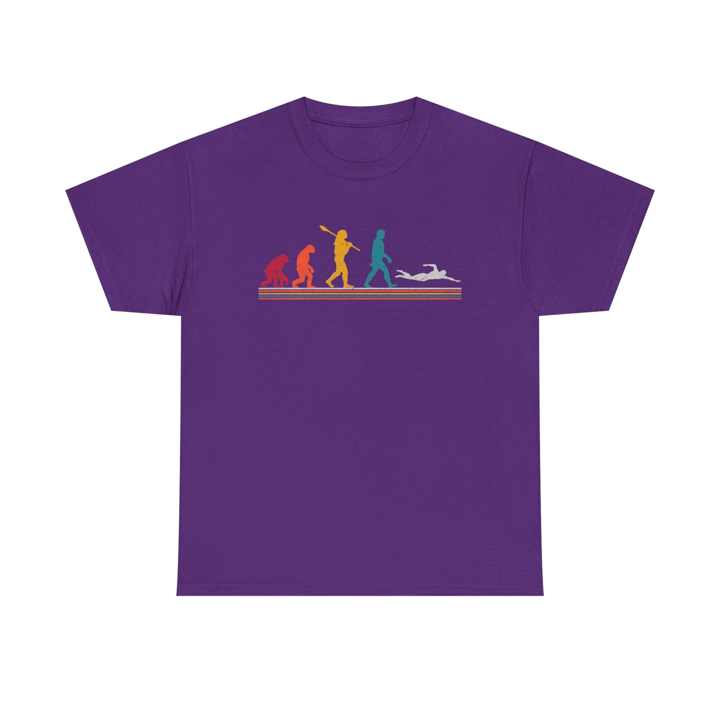 Evolution of Swiming T-Shirt