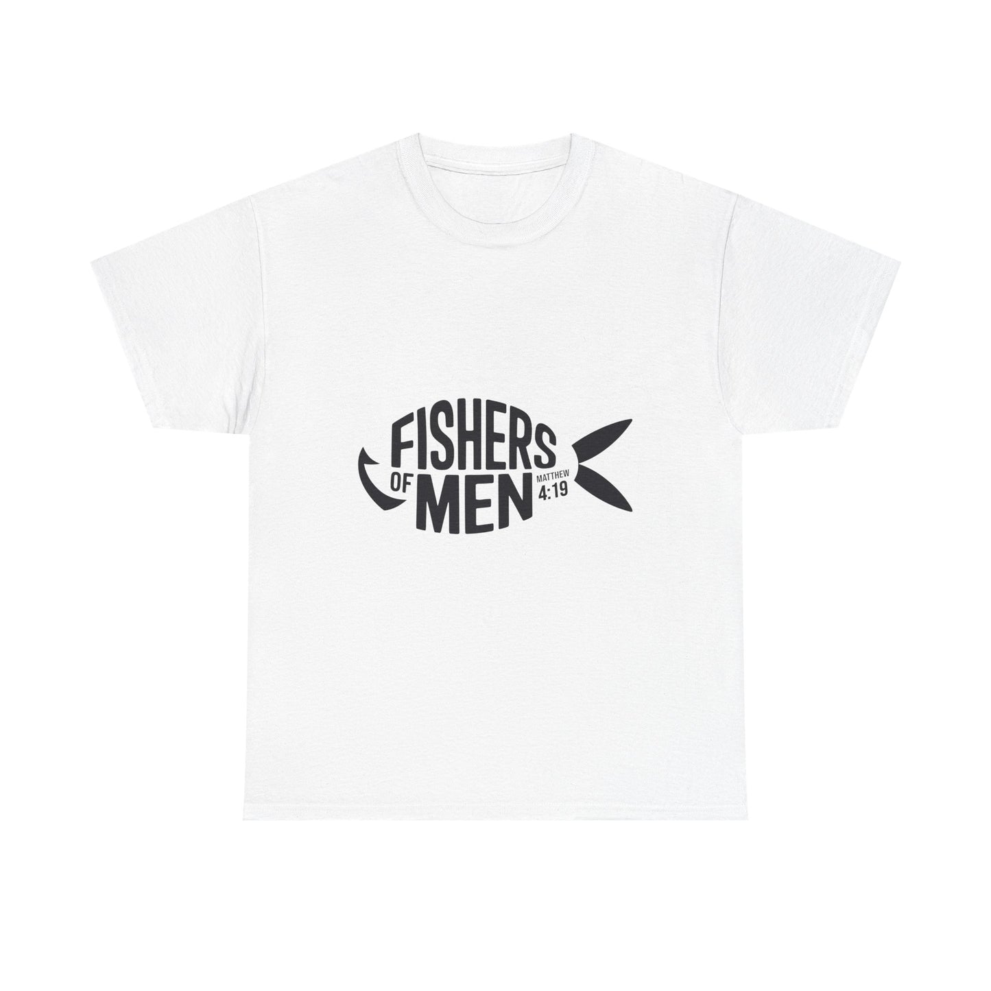 Fishing T-Shirt - "Fishers of Men" Christian Faith Graphic Tee
