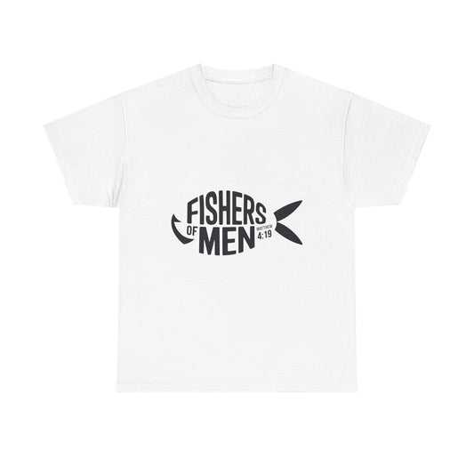 Fishing T-Shirt - "Fishers of Men" Christian Faith Graphic Tee