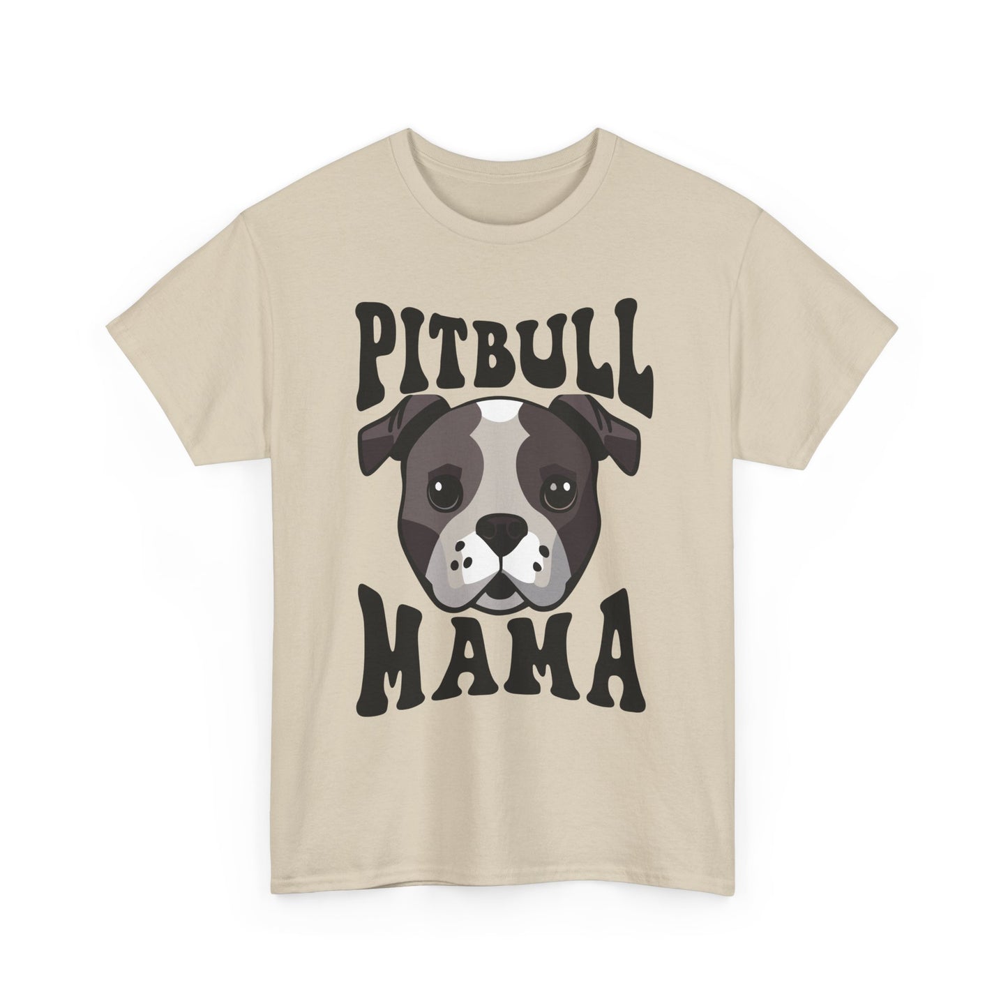 Pitbull Mama Dog T-Shirt